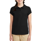 Port Authority Girls Silk Touch Peter Pan Collar Polo