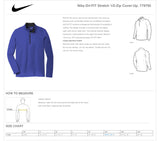 Veritas Defenders Shield Nike Dri-FIT Stretch Half Zip (XS-4XL)