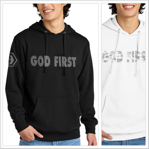 J2J GOD FIRST Fleece Hoodie