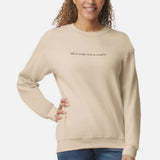 J2J Love Is Heavy Blend Sweatshirt