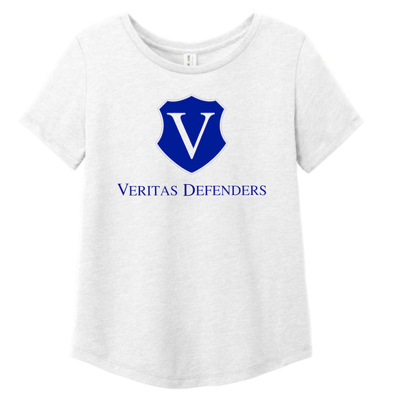 Ladies Veritas Defenders Shield Comfort T-shirt