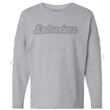 Defenders Script Long Sleeve Jersey T-shirt (Fall Seasonal)