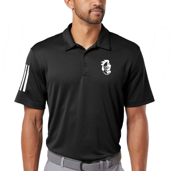 Knights Adidas Floating Stripes Polo  (Quick Ship)