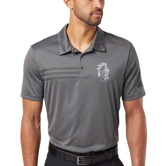 Knights Adidas 3 Stripe Chest Polo (Quick Ship)