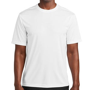 Sublimation Blank Polyester White T-Shirt