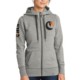 Fieldcats Embroidered French Terry Full Zip Hoodie (Unisex & Ladies)