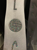 Custom Cut Sport Image (Glitter) TX Homecoming Mum