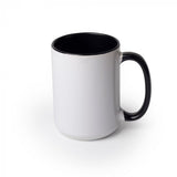 Two Tone Ceramic Coffee Mug 15OZ