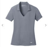 Nike Dri-FIT Ladies Short Sleeve Vertical Mesh Polo (add logo)
