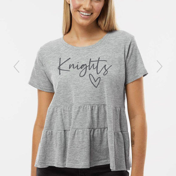 Knights Heart Women Willow T-Shirt (Fall Seasonal)