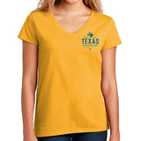 Short Sleeve Recycled V-neck Tee, TRAPS Logo (XS-4XL)