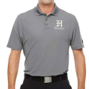 Knights Embroidered Under Armour Mens Polo (Large Quick Ship)