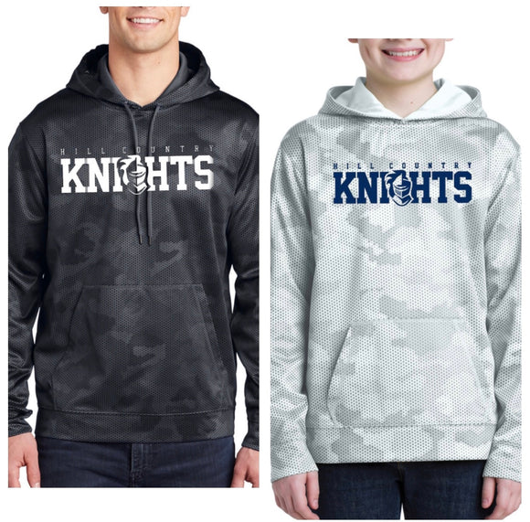 Knights Bold Camo Hoodie Sweatshirt (Medium Quick Ship)