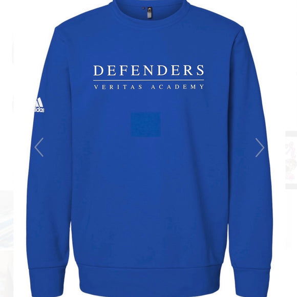 Veritas Defenders Adidas Fleece Crewneck Sweatshirt (Fall Seasonal)