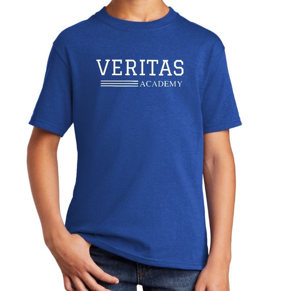 Veritas Stripes Comfort T-shirt (Quick Ship)