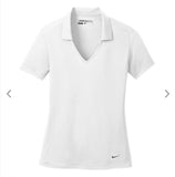 Nike Dri-FIT Ladies Short Sleeve Vertical Mesh Polo (add logo)