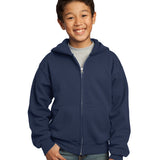 Knights Fleece Full Zip Hoodie Embroidered Logo