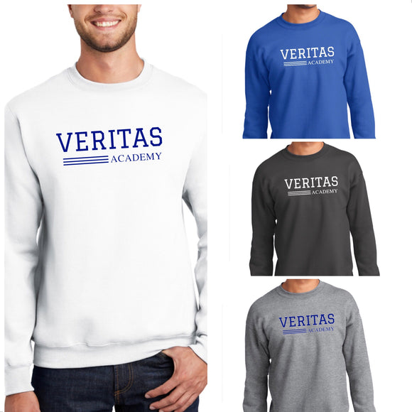 Veritas Stripes Value Fleece Sweatshirt (Quick Ship)