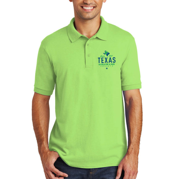 Short Sleeve Polo, Recycled Materials, TRAPS Embroidered Logo (XS-6XL)